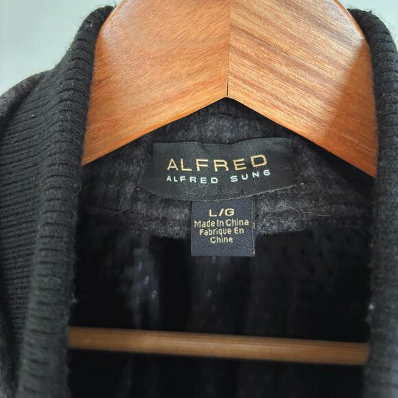 Gentleman Chic Winter Coat - Alfred Sung - Picture 5 of 6